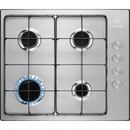 Electrolux EGS6404SX Piano cottura a gas Serie 300 Slim side control 60cm