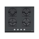 Franke FHNS 604 4G BK C Nero Da incasso 59 cm Gas 4 Fornello(i)