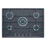 Glem Gas GT755AN piano cottura Antracite Da incasso 70 cm 5 Fornello(i)