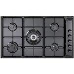 De’Longhi NL 59 DD piano cottura Nero Da incasso 90 cm Gas 5 Fornello(i)