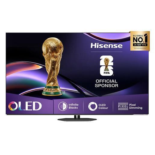 Hisense 65A85Q 165,1 cm (65'') 4K Ultra HD Smart TV Wi-Fi Nero, Grigio