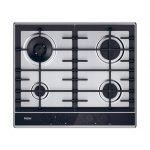 Haier HAHG6BR4TX Acciaio inox Da incasso 60 cm Gas 4 Fornello(i)