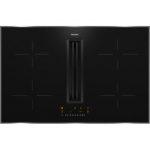 Miele KMDA 7272 FR-U Nero Da incasso 80 cm Piano cottura a induzione 4 Fornello(i) Cappa da incasso