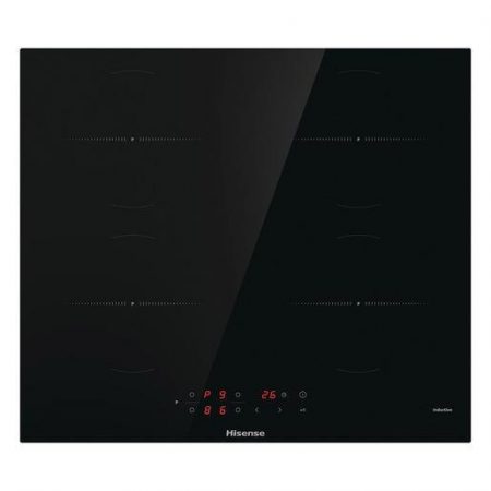 Hisense HI6401CH piano cottura Nero Da incasso 59 cm Piano cottura a induzione 4 Fornello(i)