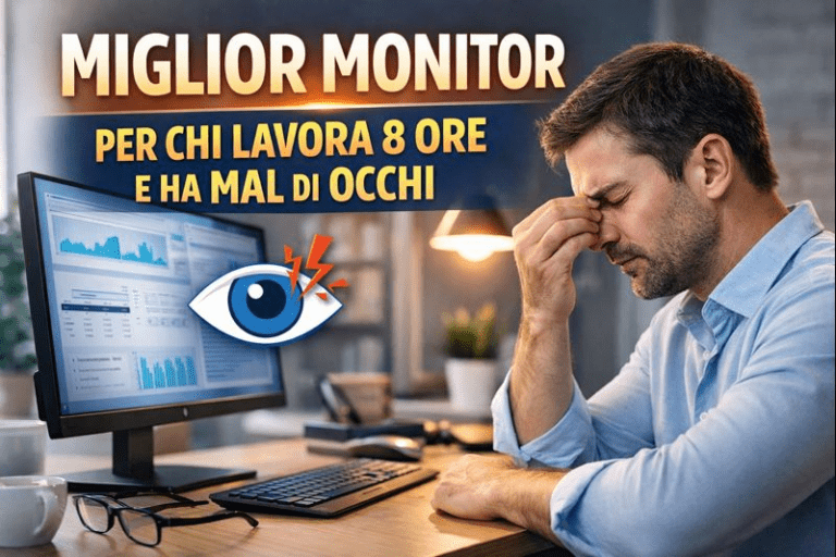 Miglior monitor per chi lavora 8 ore e ha mal di occhi: guida completa (2026) 4 image 3