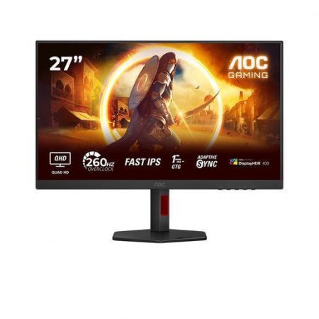 AOC G4 Q27G4ZR Monitor PC 68,6 cm (27”) 2560 x 1440 Pixel Quad HD LED Nero, Rosso