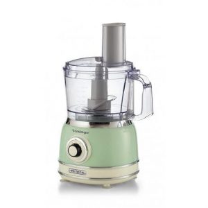 Ariete Linea Vintage 1781 Robot da cucina Vintage, 1000W, Capacità 2,1L (utilizzabile 1,2L), Per preparazione impasti, Verde