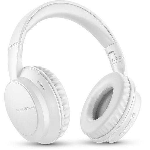 Music Sound Boost Cuffia wireless con 3 modalità EQ, design around-ear pieghevole, microfono integrato e fino a 8 ore di autonomia