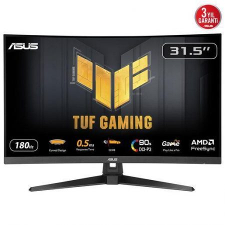 ASUS TUF Gaming VG32WQ3B Monitor PC 80 cm (31.5”) 2560 x 1440 Pixel Quad HD LED Nero