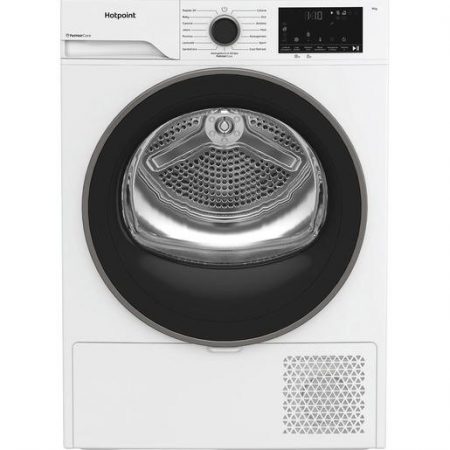 Hotpoint Ariston Asciugatrice a pompa di calore , libera installazione, 9 kg – HPT 93D BS IT – Délica