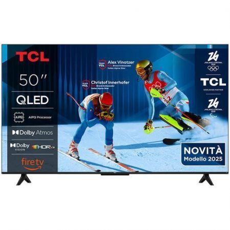 TCL T6C Serie Smart TV QLED 4K 50'' 50T6C, Dolby Vision & Atmos, HDR10+, Fire TV