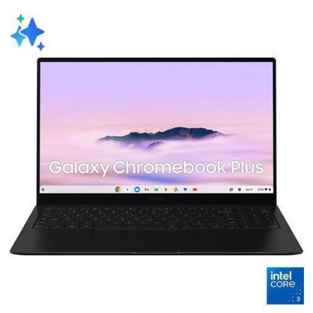 Samsung Galaxy Chromebook Plus, display 15.6”, Intel Core 3, RAM 8GB, 256GB, Neptune Blue, Chrome OS