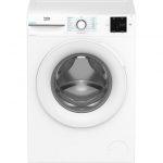 Beko b300 BMWU3821W: Lavatrice 8kg, Classe A, 1200giri, linea estetica NX, motore inverter, Display Touch, oblò bianco, tecnologia EnergySpinTM