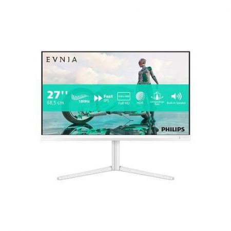 Philips Evnia 27M2N3201A/00 Monitor PC 68,6 cm (27”) 1920 x 1080 Pixel Full HD LCD Bianco