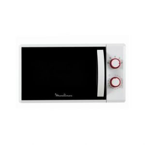 Moulinex MO20MSWH forno a microonde Rosso, Bianco Solo microonde Superficie piana 20 L 800 W - 1,07 kg