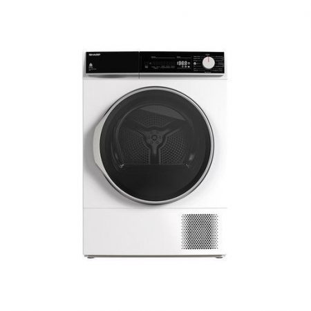 Sharp KD-NHB9S7GWD asciugatrice Libera installazione Caricamento frontale 9 kg Bianco