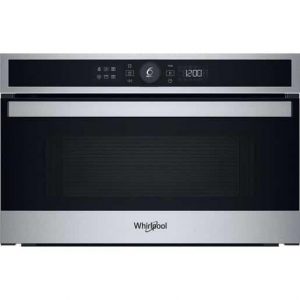 Whirlpool WMD4I4MX Microonde con grill, inox, Display Lcd 6°Senso, Crisp, 31 Lt - 1,35 m