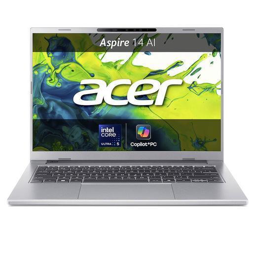 Acer ASPIRE 14 AI A14-53M-543G Copilot+ PC Intel Core Ultra 5 226V Computer portatile 35,6 cm (14'') OLED WUXGA 16 GB LPDDR5-SDRAM 512 GB SSD Wi-Fi 7 (80