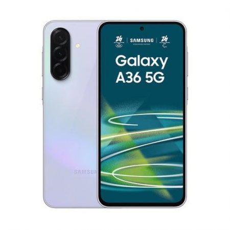 Samsung Galaxy A36 5G, Smartphone con Funzioni intelligenti, Display Super AMOLED 6.7'', 6GB RAM, 128GB, Camera 50MP, Batteria 5.000 mAh, IP67, Awesome L