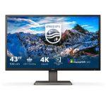 Philips P Line 439P1/00 Monitor PC 108 cm (42.5'') 3840 x 2160 Pixel 4K Ultra HD LCD Nero
