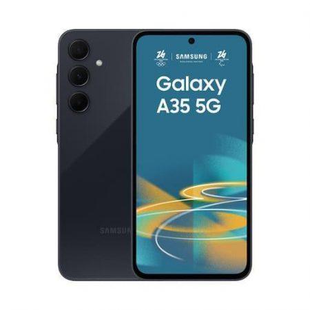 Samsung Galaxy A35 5G Display FHD+ Super AMOLED 6.6'', Android 14, 6GB RAM, 128GB, Dual SIM, Batteria 5.000 mAh, Awesome Navy