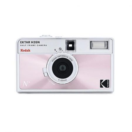 Kodak EKTAR H35N Macchina da presa compatta 35 mm Rosa, Argento