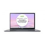 Acer Chromebook Plus 515 CB515-2H-34ZU Laptop con IA Google, 15.6'' Full HD, Intel Core i3-1215U, 8GB DDR5-SDRAM, 256GB SSD, Wi-Fi 6E (802.11ax), ChromeO