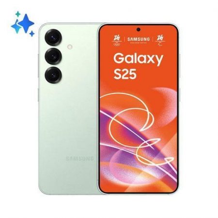 Samsung Galaxy S25 Smartphone AI, Display 6.2'' FHD+ Dynamic AMOLED 2X, Fotocamera 50MP, RAM 12GB, 512GB, 4.000 mAh, Mint