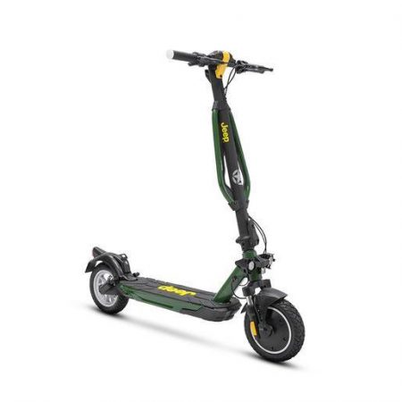 Jeep JAD AS - Monopattino Elettrico - Potenza Max 670W - Batteria 374.4Wh - Pneumatici 10'' Tubless - Sistema a doppia sospensione - Impianto frenante a