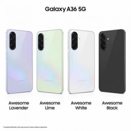 api-rest-00ed29448a7522f610cac04d7b9ea7e0-assets-d7ff170f60a3ddec79169746043d085d-preview-sgmConversionBaseFormat-sgmEbayProductFormat Samsung Galaxy A36 5G, Smartphone con Funzioni intelligenti, Display Super AMOLED 6.7'', 8GB RAM, 256GB, Camera 50MP, Batteria 5.000 mAh, IP67, Awesome B