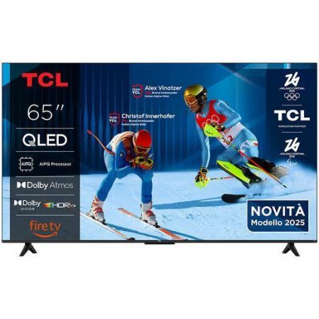 TCL T6C Serie Smart TV QLED 4K 65'' 65T6C, Dolby Vision & Atmos, HDR10+, Fire TV