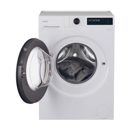 Candy ProWash 500, Lavatrice Carica Frontale 10 KG, 20% più efficente della classe A, 1400 giri, Bianco, Inverter, Vapore, Wi-Fi, Smart Wash, BR 410B8-S