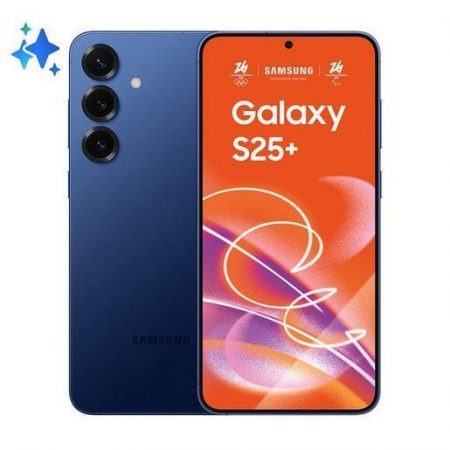 Samsung Galaxy S25+ Smartphone AI, Display 6.7'' QHD+ Dynamic AMOLED 2X, Fotocamera 50MP, RAM 12GB, 256GB, 4.900 mAh, Navy