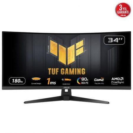 ASUS TUF Gaming VG34VQ3B Monitor PC 86,4 cm (34”) 3440 x 1440 Pixel UltraWide Quad HD LED Nero