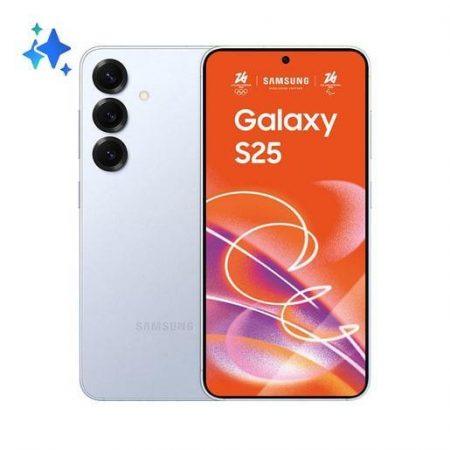 Samsung Galaxy S25 Smartphone AI, Display 6.2'' FHD+ Dynamic AMOLED 2X, Fotocamera 50MP, RAM 12GB, 512GB, 4.000 mAh, Icyblue