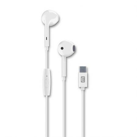 Cellularline Capsule Auricolare USB-C stereo in-ear con microfono