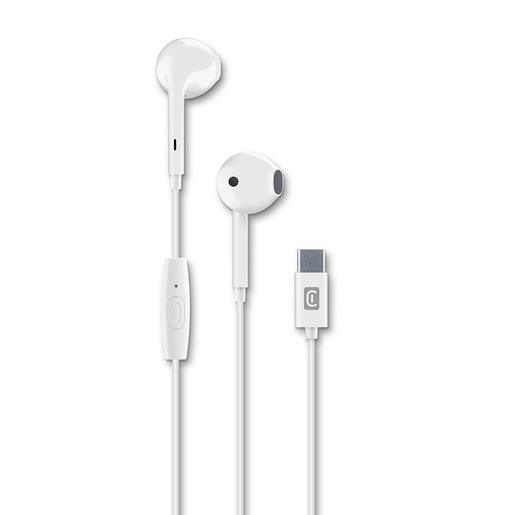 Cellularline Capsule Auricolare USB-C stereo in-ear con microfono