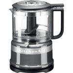 KitchenAid 5KFC3516ECU 0,83 L 240 W Nero, Argento