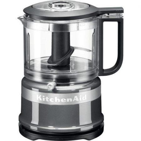 KitchenAid 5KFC3516ECU 0,83 L 240 W Nero, Argento