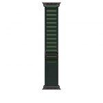 Apple Alpine Loop verde scuro (49 mm) - Medium - Titanio nero