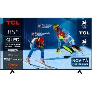 TCL T6C Serie Smart TV QLED 4K 85” 85T6C, Dolby Vision & Atmos, HDR10+, Fire TV