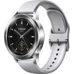 Xiaomi Watch S3 3,63 cm (1.43'') AMOLED 47 mm Digitale 466 x 466 Pixel Touch screen Argento GPS (satellitare)