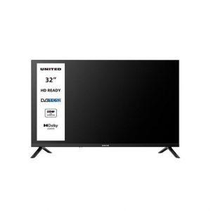 United UNLED32M10 TV 32” HD, Triplo tuner DVBT2/C/S2 HEVC MAIN10, Dolby Audio, Parental Control - 0