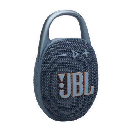 JBL Clip 5 Sistema audio portatile Waterproof e Dustproof con moschettone integrato, Blu