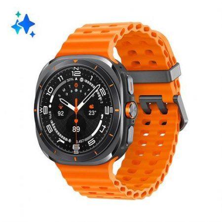 Samsung Galaxy Watch Ultra Smartwatch Galaxy AI, Resistenza estrema, Batteria a lunga durata, Sirena di emergenza, LTE, Cassa in titanio di grado aerospa