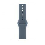 Apple Cinturino Sport blu salmastro (46 mm) - M/L