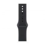 Apple Cinturino Sport nero (42 mm) - M/L