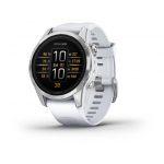 Garmin epix Pro (Gen 2) 3,05 cm (1.2'') AMOLED 42 mm Digitale 390 x 390 Pixel Touch screen Argento Wi-Fi GPS (satellitare)