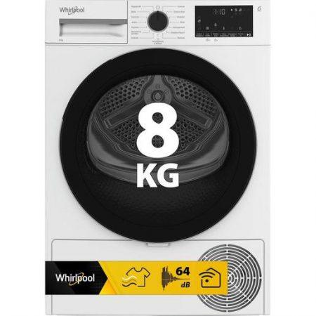 Whirlpool C WD 83M WBS IT, Asciugatrice Capacità 8kg, classe D, colore White, Display digitale XL