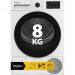 Whirlpool C WD 83M WBS IT, Asciugatrice Capacità 8kg, classe D, colore White, Display digitale XL